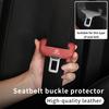 Car Seat Belt Flip Leather Buckle Protector For w222 UX250h RX450h CT200h RX400h NX300h RX350 RX300 GX470 IS350 ES3350 222w