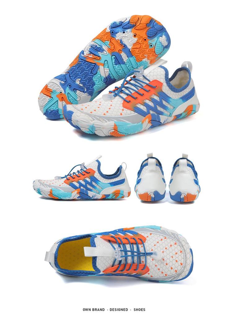 Unisex Sneldrogende Vijfvingerschoenen: Veelzijdig voor Wandelen, Strand, Fitness en Binnenactiviteiten