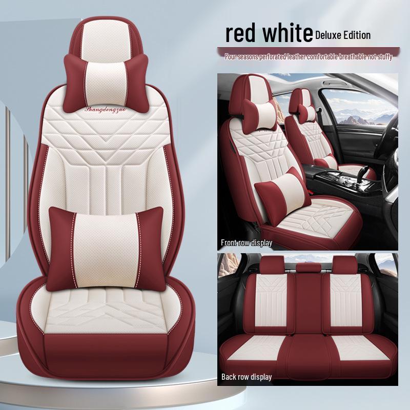 Skoda New Octavia Seat Cover - Full Coverage for 2013/14/16/18/19 Models, All Season, Five-Seater Cushion