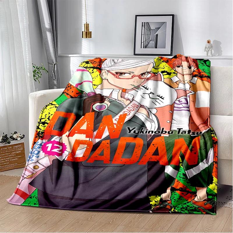 2026 New Style DAN DA DAN Anime Cartoon Blanket,Soft Throw Blanket for Home Bedroom Bed Sofa Picnic Travel Office Cover Kid Gift