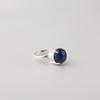 Natural Lapis Lazuli Gemstone 925 Sterling Silver Handcrafted Designer Pretty Ring For Mother RR-72-26
