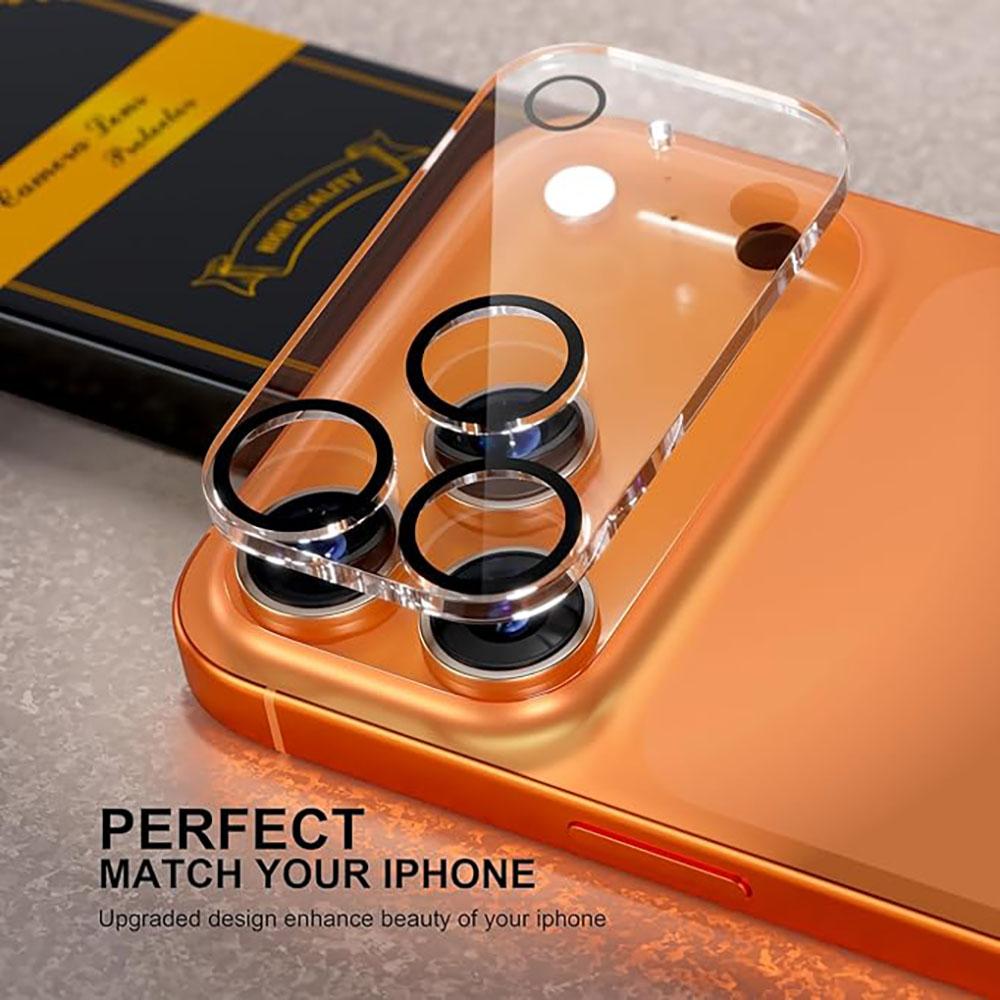 4pcs Full Cover Back Camera Protector For iphone 17 15 14 16 Pro Max Plus Air Lens Glass For iphone 17 Pro Max Glass Accessories 4