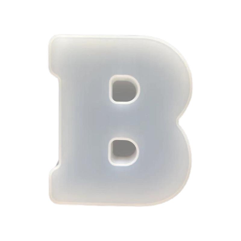 Silicone Alphabet Molds Large 26 Letter Molds Epoxy Resin Molds for DIY Craft Birthday Party Wedding Home Decoration