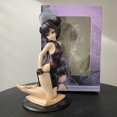 Figura de Acción de PVC de 20 cm Blue Archive Kisaki Ryūge Cheongsam Figura de Anime Modelo Juguetes Colección Muñeca Regalo