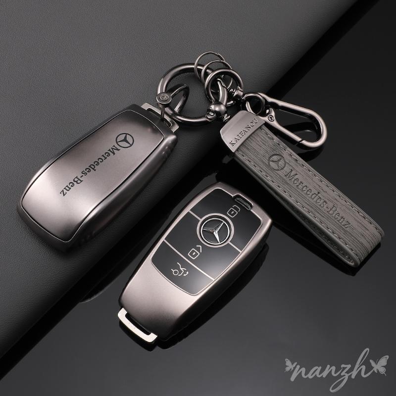 CQQ1 Key Bag Shell Holder Protector Car Remote Key Cover Case For Mercedes Benz A C E S G Class GLC GLB 200 2024 CLE W222 X167 W177