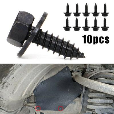 Clip di tenuta Shield Splash 10x Accessori Paraurti nero