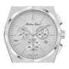 Mathey-Tissot Zeus Chrono Stainless Steel Silver Dial Quartz H118CHAS Men's Watch