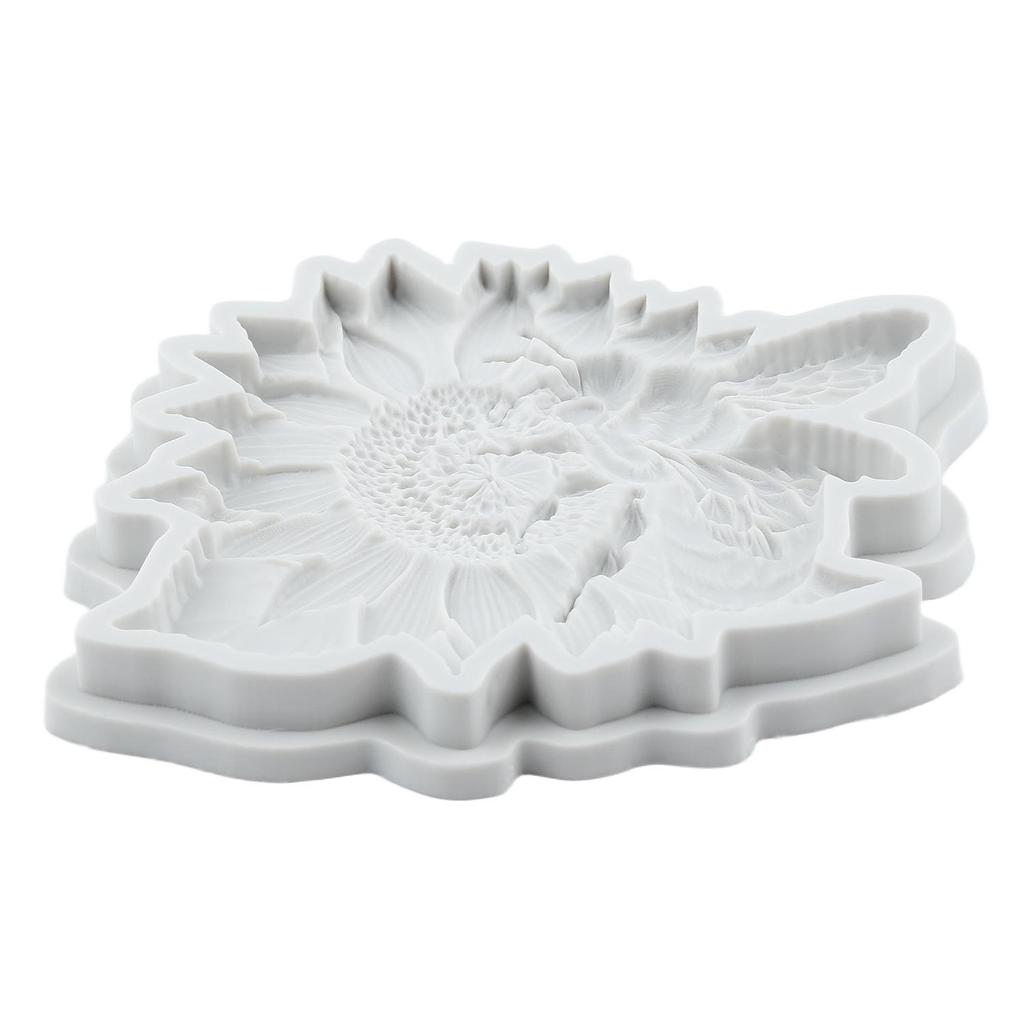 Bee Silicone Mold Sunflower Fondant Molds Cake Decorating Tools Cupcake Topper Candy Sugar Craft Gum Paste Polymer Clay