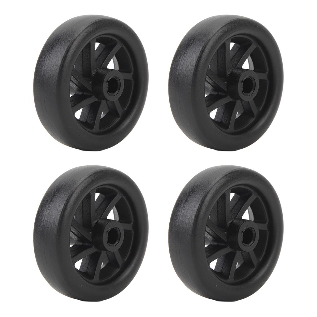 4Pcs Luggage Wheel Suitcase Wheels Universal Wheel Caster Wheel PVC Accessory for Replacement