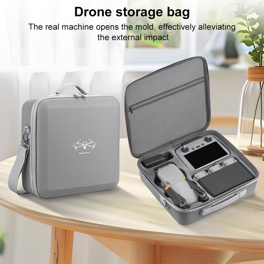 Storage Bag For DJI Air 3/Air 3S Integrated Carrying Case Handbag Waterproof Portable Shoulder Bag Controller Drone Accessories