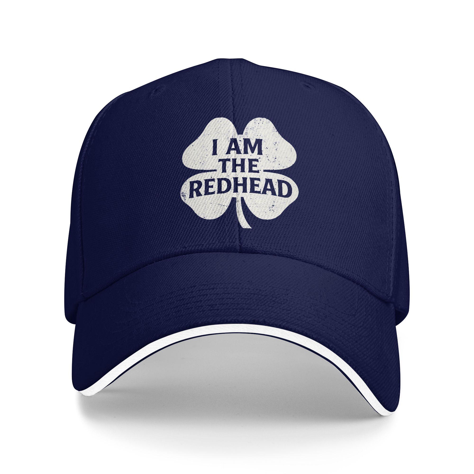 

I Am The Redhead Funny Dibs On The Redhead Baseball Cap Outdoor Sports Sunscreen Streetwear Custom Logo Snapback Cap One Size