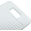 Plastic Mini Washboard, Small Washing Board for Hand Washing Kids Clothes(White)