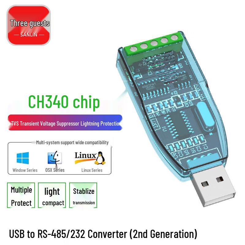 Industrial USB to Serial Port Converter