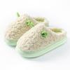 Dámské chlupaté domácí pantofle - Hřejivé, sametové se silnou podrážkou na podzim a zimu