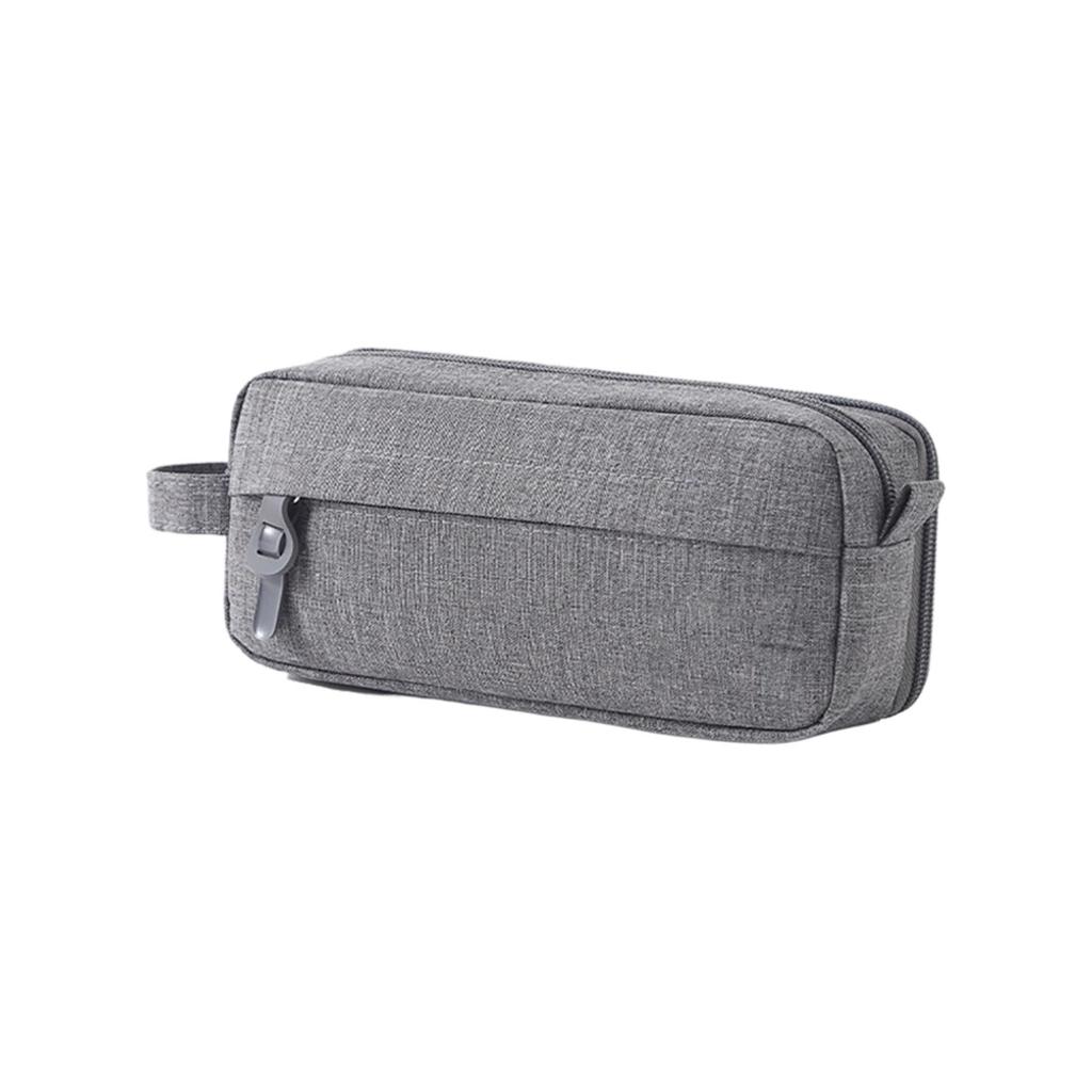 Double Layer Pencil Case - Large Capacity Multi-Compartment Pen Holder for School Supplies