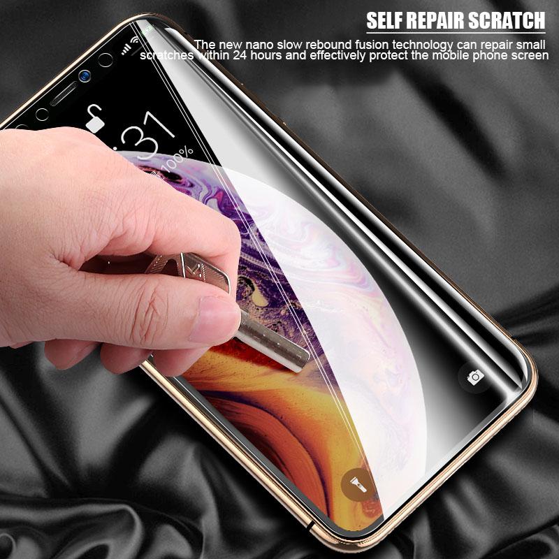 4Pcs Hydrogel Film for iPhone 14 13 12 11 Pro Max XS Screen Protector for iPhone 13 12 Mini 11 8 7 6S 6 Plus X XR SE 2022 Film