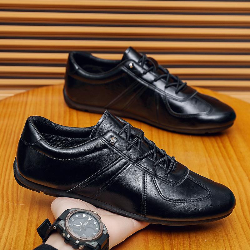 Forrest Gump shoes men's fashion versatile foot set low-top flat bottom lightweight men's beanie shoes loafers men's casual shoes men's