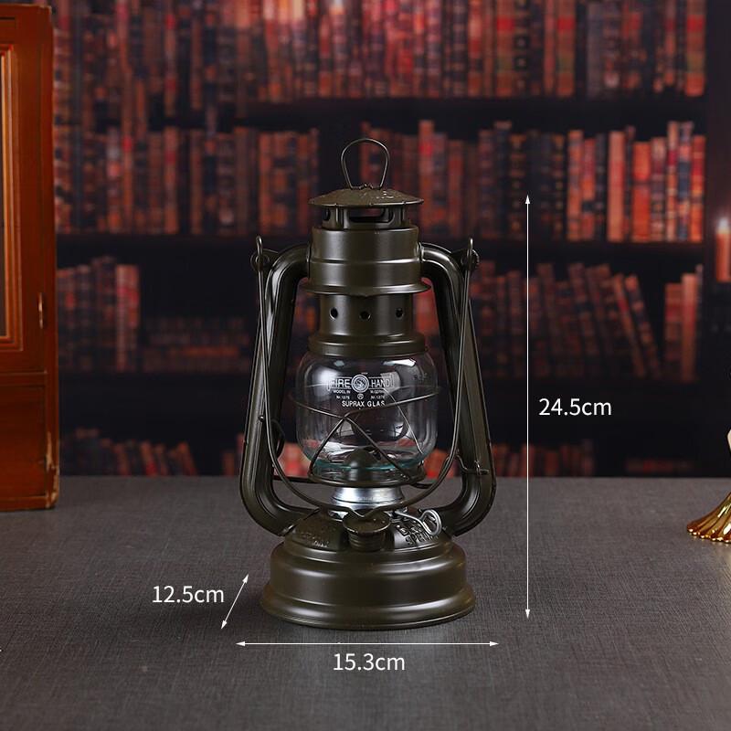 Vintage Iron Kerosene Camping Lantern