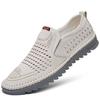 Spring men's leather shoes versatile casual soft leather shoes business soft-soled driving shoes