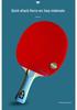 Double Happiness 6-Star Professional Table Tennis Racket for Students and Beginners