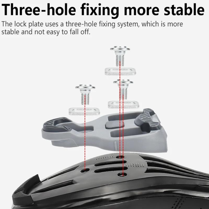 TPU anti-slip lock pedal pads for road bicycles,universal for MTB road bikes,suitable for LOOK KEO buckle pieces,locks and clips