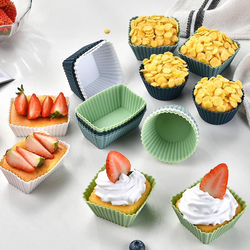 

24-Piece Silicone Muffin & Cake Baking Mold Set