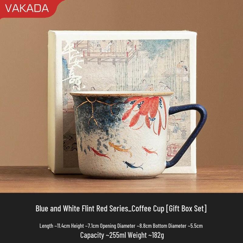 VAKADA Retro Ceramic Coffee Mug