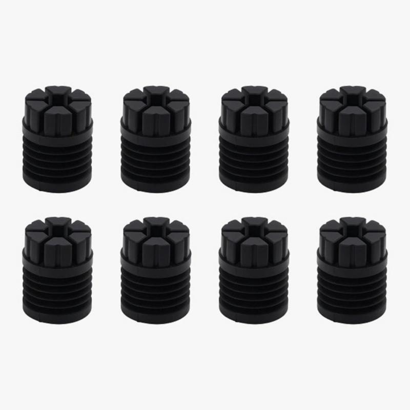 8Pcs Rubber Feet 3D Printer Foot Pad Antislip Rubber Shock Absorbing Pad Rubber Feet 3D Printer Foot Pad for Lab X1/P1 1