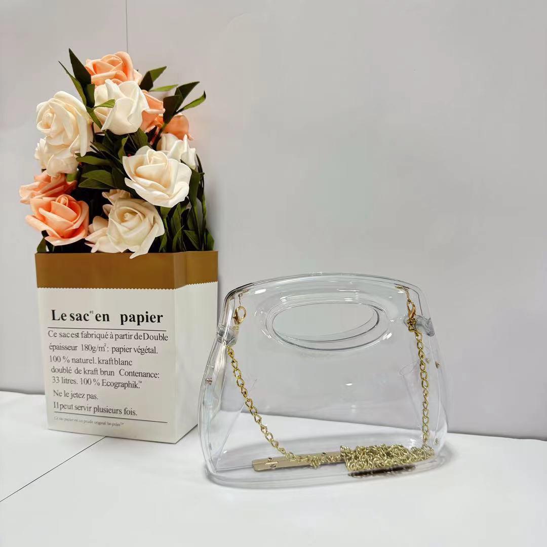 

Акриловые клатчи 2024 года для женщин: Африканский, европейский и американский стили прозрачный