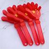 Luminous Red Flag Hand Clappers for National Day Concerts and Sports Events