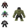 Marvel Avengers Superhero Building Block Set Pg Adult Collection Iron Man Hulk Thor Captain America Groot Abs Plastic 8cm Height