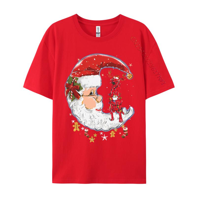 Custom Great Dane Dog Santa Reindeer Christmas Tshirt Black Top Tshirts New Tops T Shirt Cotton Boy Customized