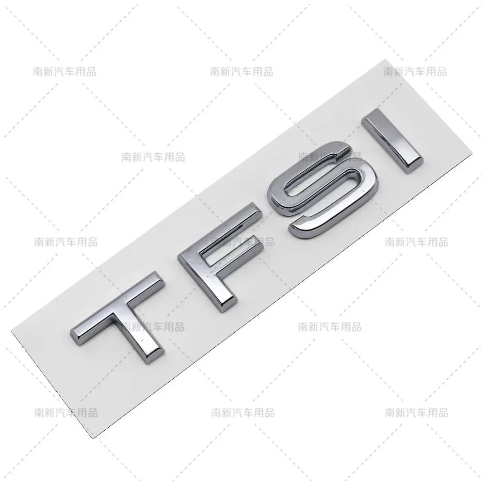 Insignia Adhesiva con Logo TFSI 3D ABS para Maletero Trasero de Coche Audi A3 A4 A5 A6 A7 A8 Q2 Q3 Q5 Q7 Q8 Accesorios de Estilismo