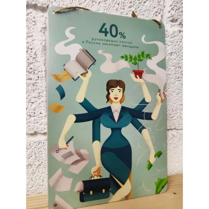 Colleague Gift Metal Poster, Office Wall Art Decor