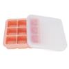 Silicone   Tray Multipurpose Flexible Easy Release Baby Food   Tray for Home Kitchen