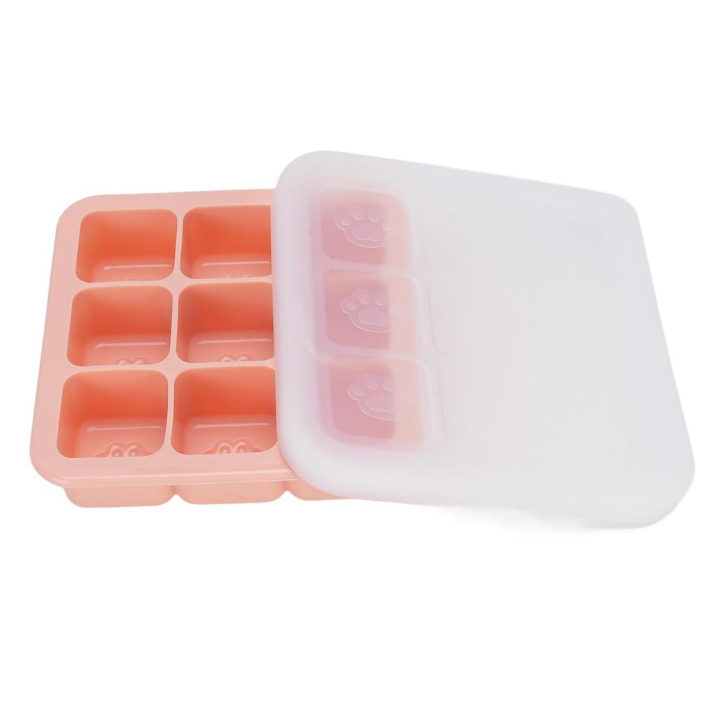 Silicone   Tray Multipurpose Flexible Easy Release Baby Food   Tray for Home Kitchen