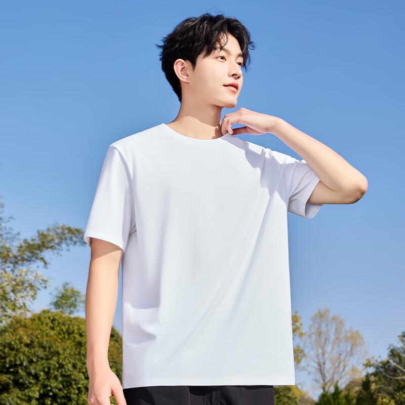 MINISO Men's Ice Silk Cooling Short Sleeve T-Shirt