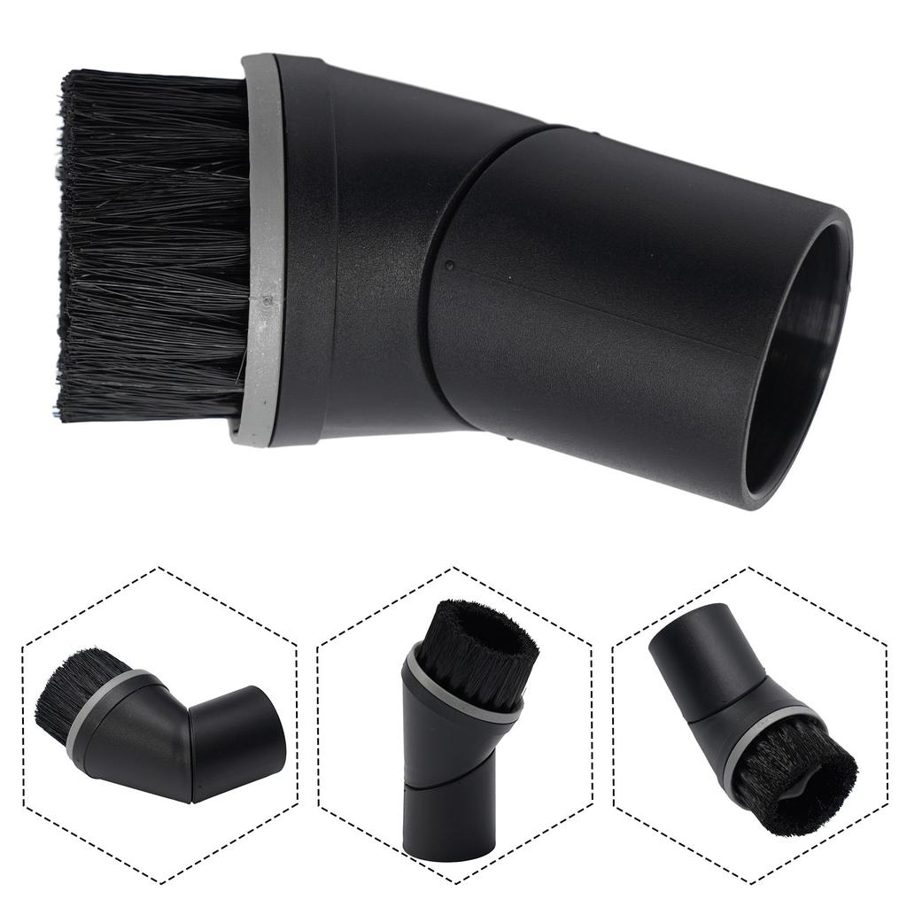 07132710 Suction Brush 1* 35mm Attachment Black Rust-Free Plastic