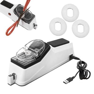Messerschärfer, professioneller USB-Elektro-Messerschärfer, verstellbar für Küchenmesser, Werkzeug, Messer, Scherenschärfer