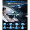 Sunshade Car Front Visor – [Umbrella Style] 10-Rib 360° Flexible Rod (Fits All Vehicles) – Black & Silver