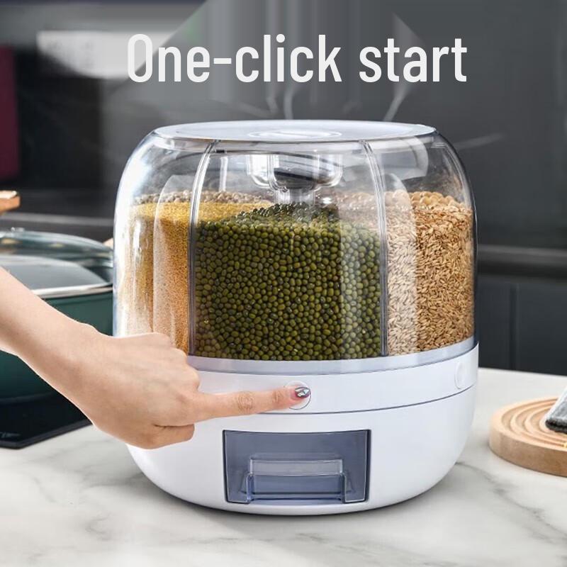 SUPOR Rotary Press Grain Dispenser with Moisture & Insect Protection