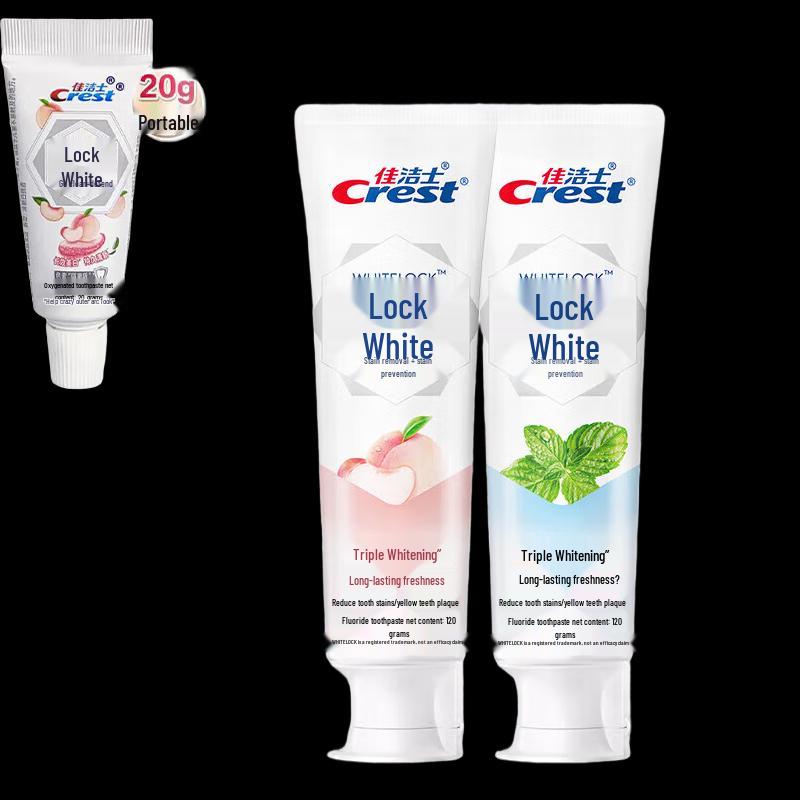Crest Dual-Color Whitening Toothpaste