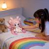 Cotton Plush Doll With Deer Horns For Girls Gift And Collectible Decor