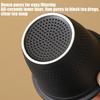 Tea Cup With Infuser And Lid 360ml Tea Steeper Cup Matte Ceramic Hand-Painted Black Glaze Filter Tea Kettle For Men Women Tea