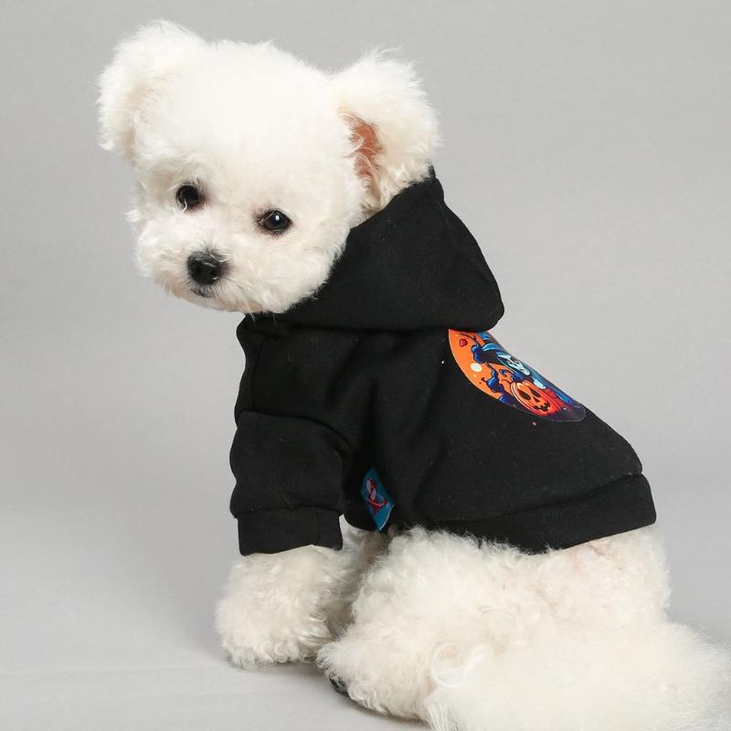 Cat Halloween Costume Hooded Shirt Dog Clothes Photo Props Costume Pet Sweater