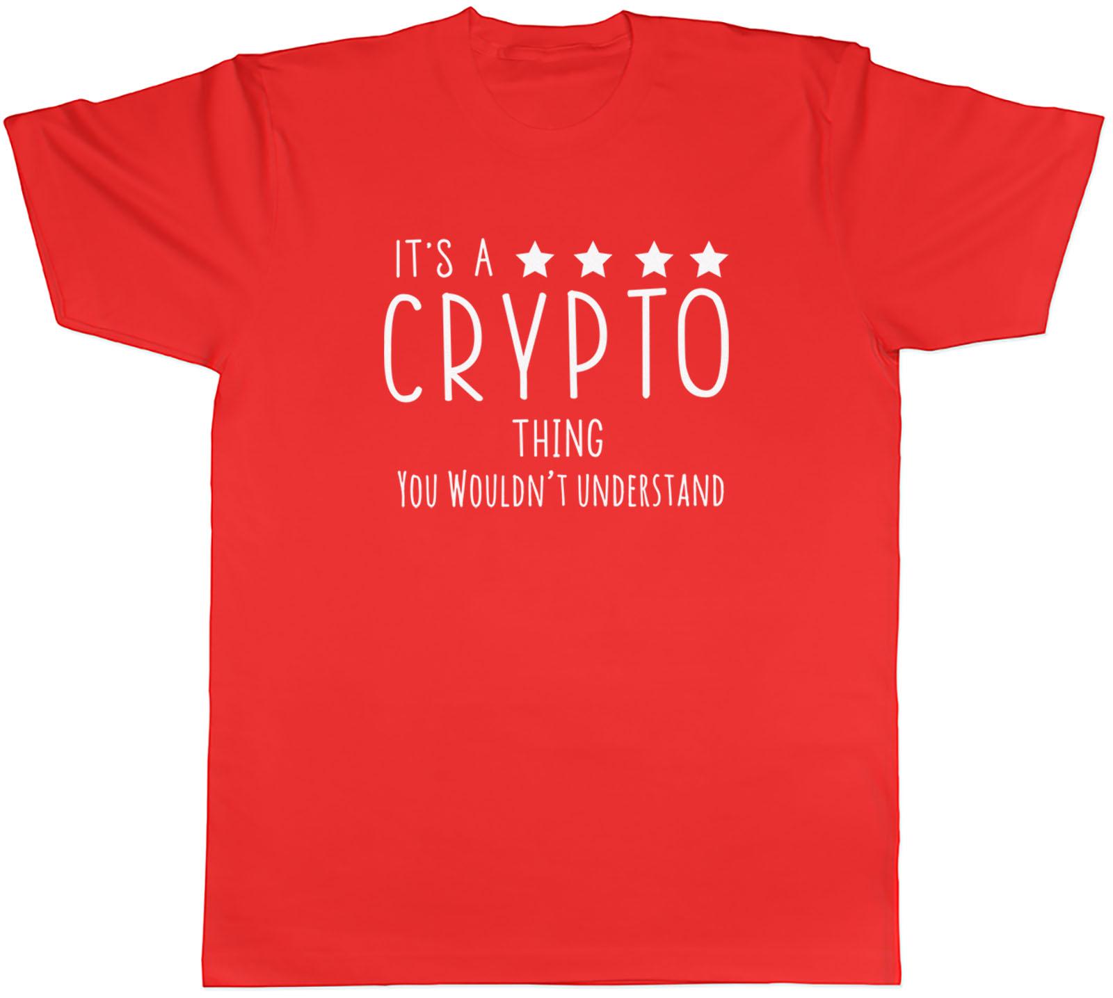 Its a Crypto Thing You Wouldnt Understand Unisexs Unisex TShirt Tee S