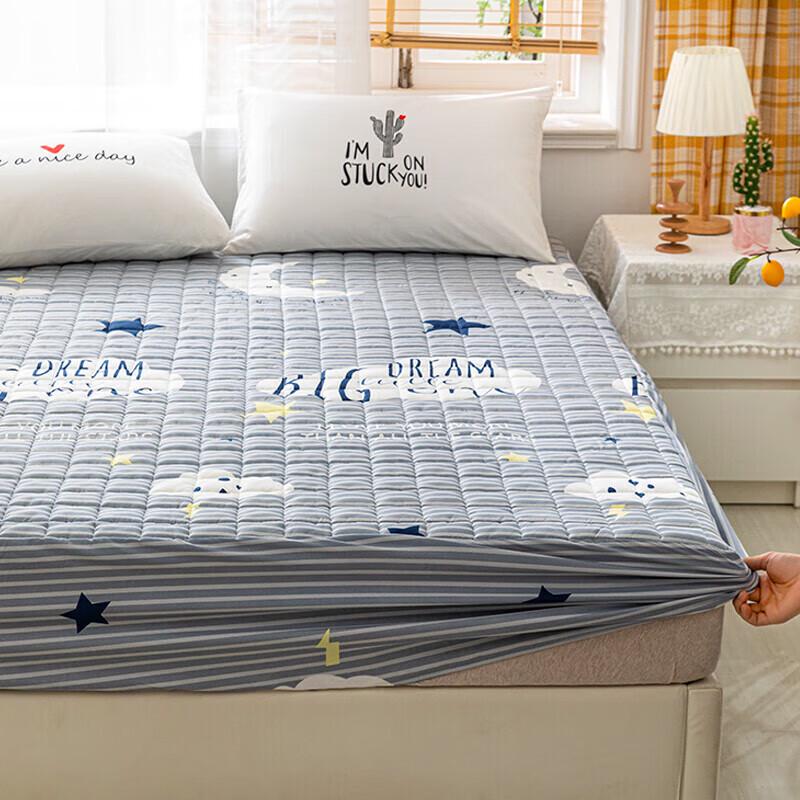 Nanjiren Printed Quilted Fitted Sheet
