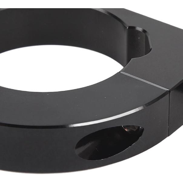 2 in Tube Aluminum Steering Column Bracket OE:FR20114 2310000030 Keyed Anti Drop Mount Replacement for Enhanced Steering Control (Black)