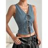 Women's European And American Foreign Trade Summer New Style Tie-Waist Slim