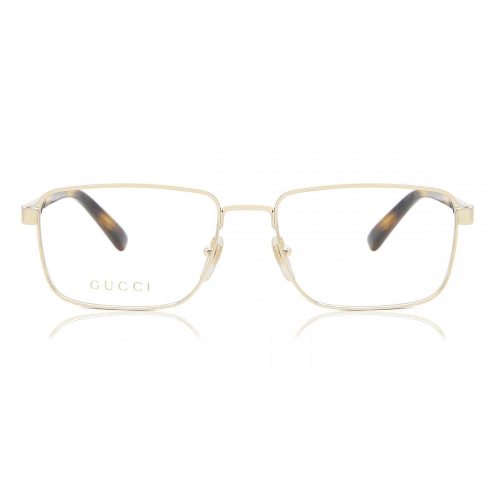 

Gucci Gg1291o 002 Men Eyeglasses Gold/55